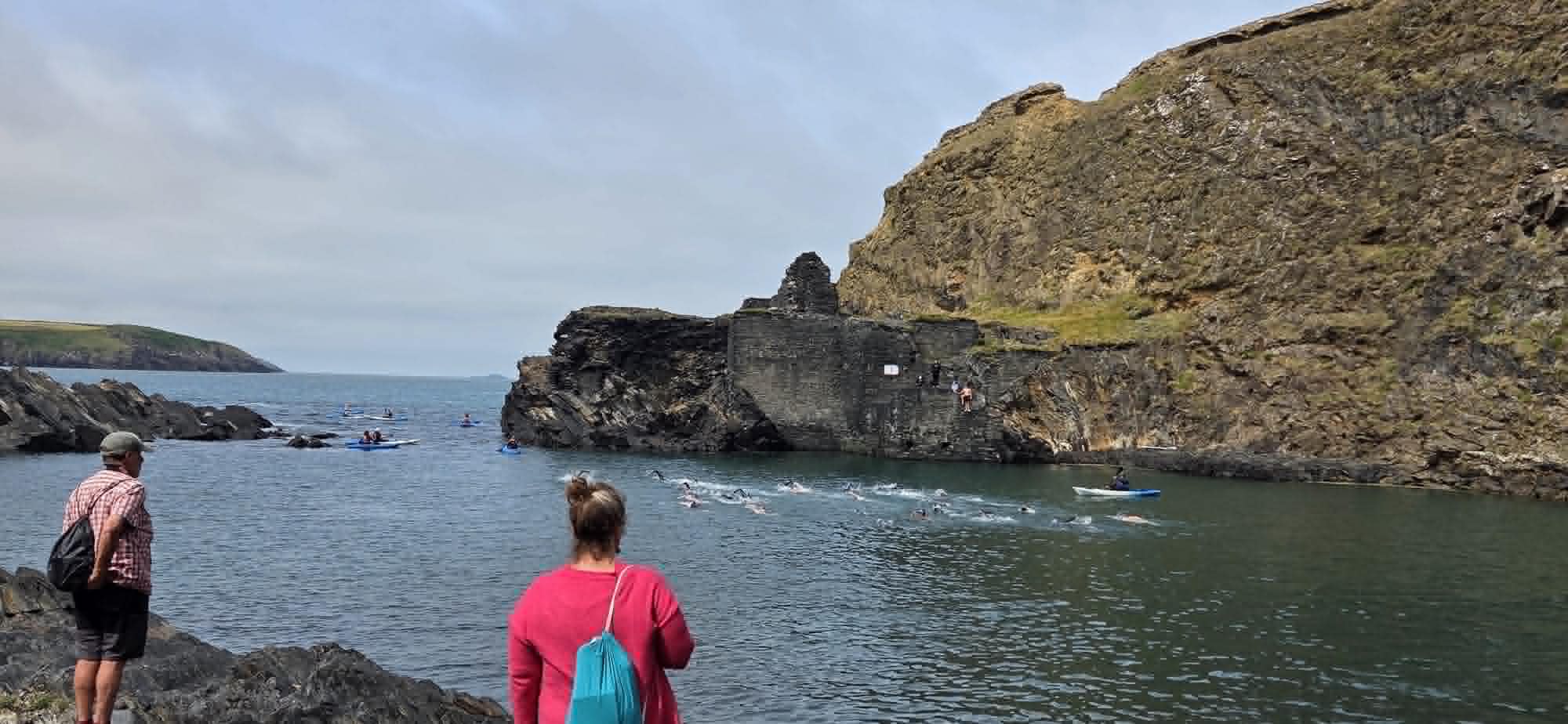 Blue Monster swim, green monster swim, swim to the edge, muuk adventures swims, blue lagoon swim, abereiddy swim. swim to the edge 2026